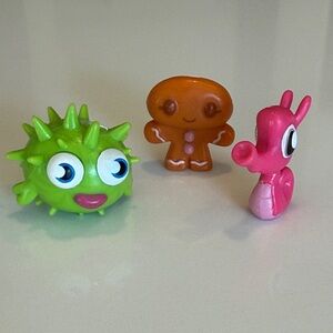Moshi Monsters - Set of 3; Blurp, Hansel & Stanley